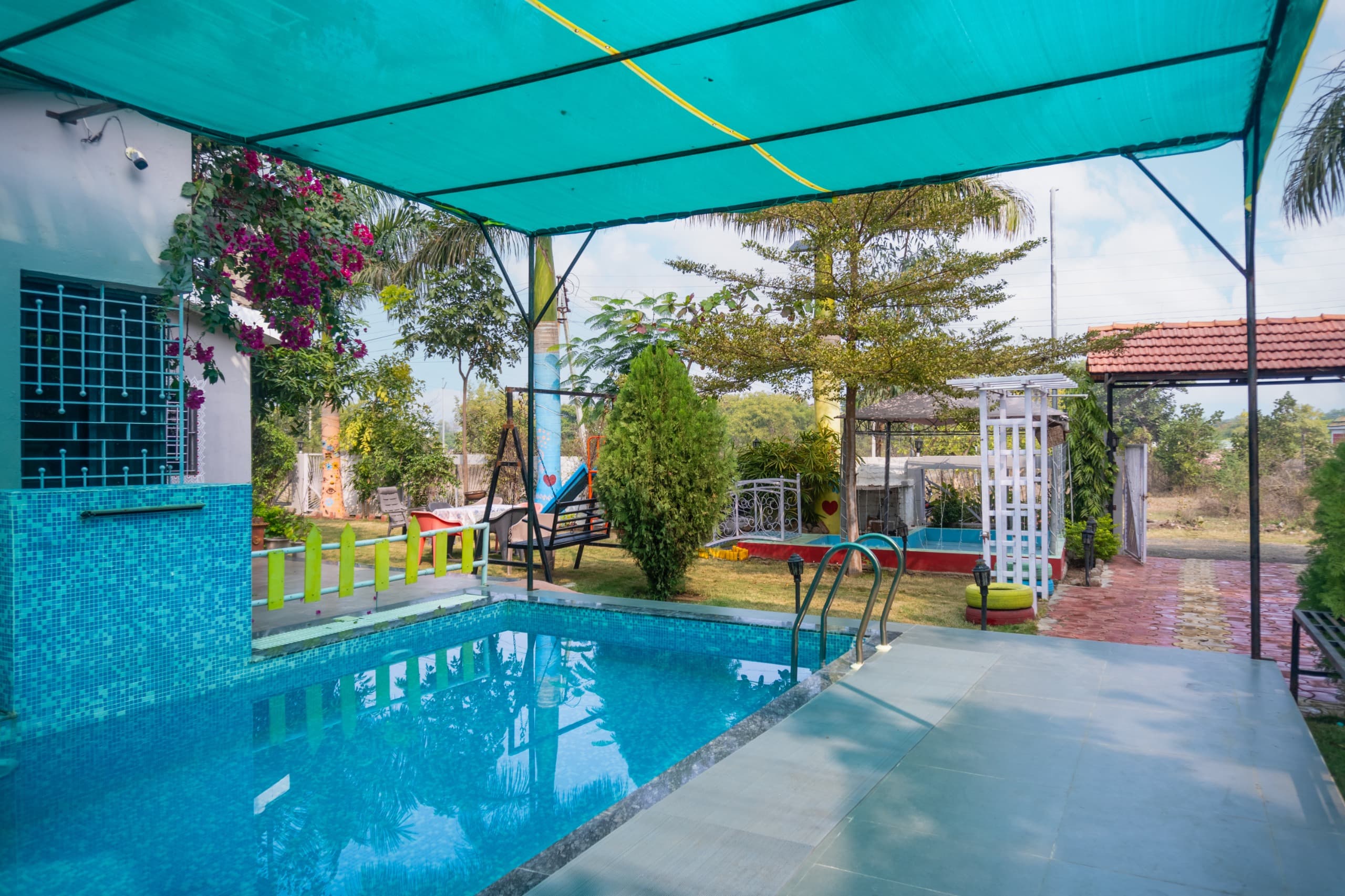 Swimming Pool Garden View