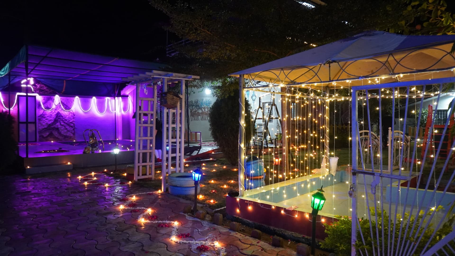 3BHK Standard Villa exterior with pool