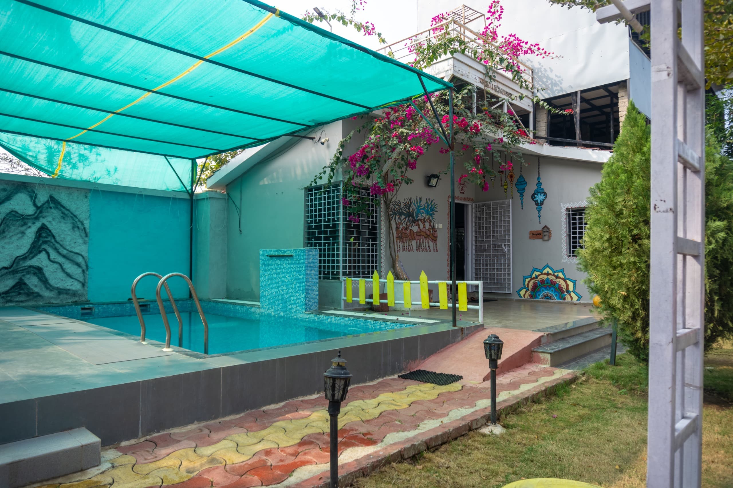 Swimming Pool Garden View