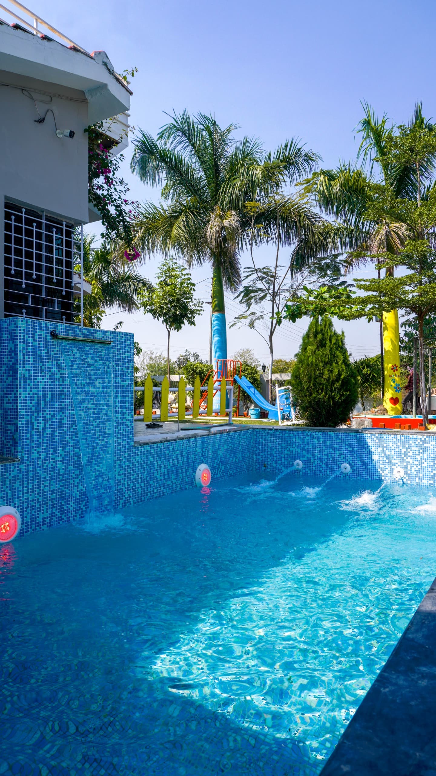Swimming Pool Garden View