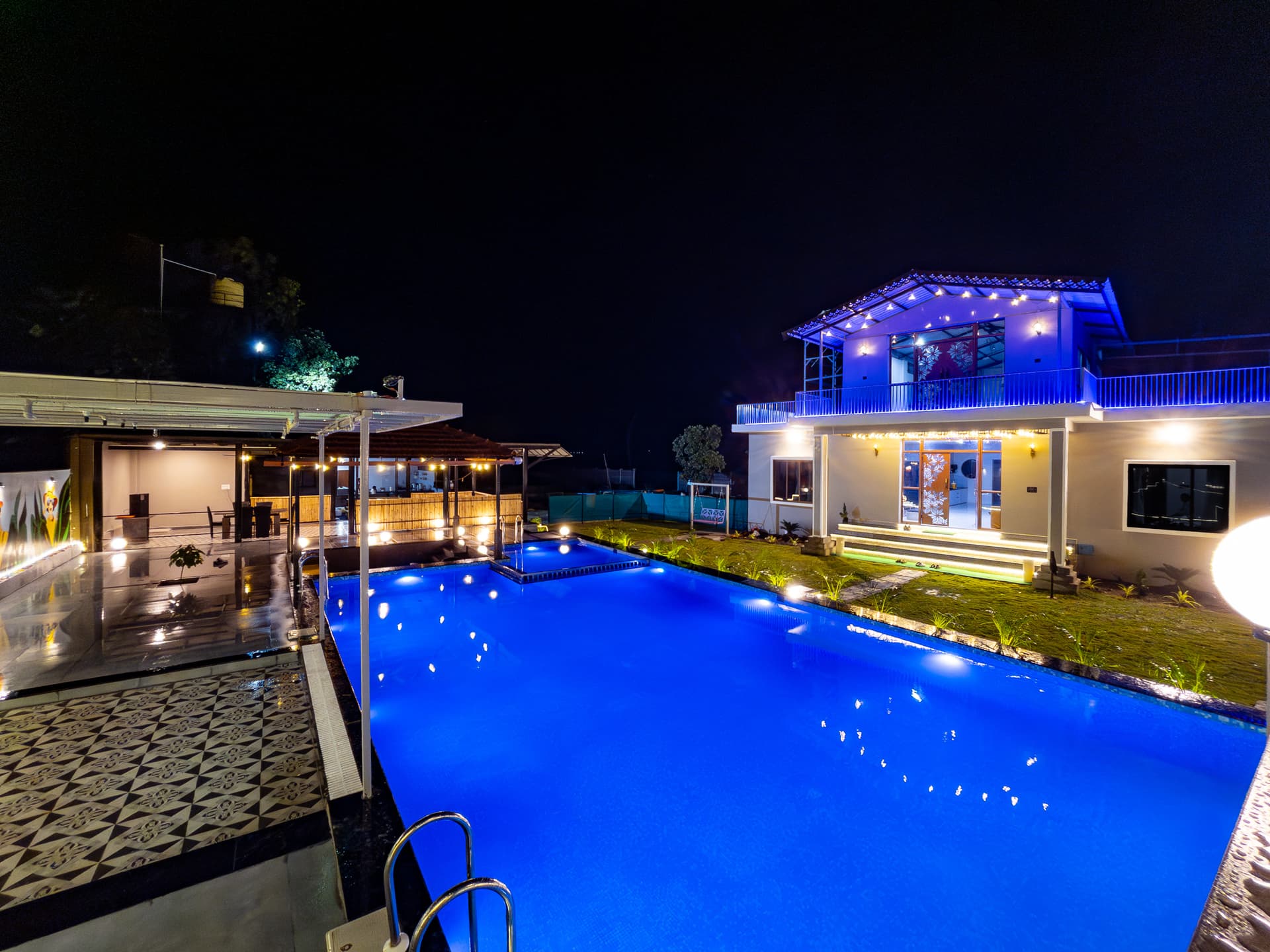 Premium Villa (Modern, Cozy) exterior with pool